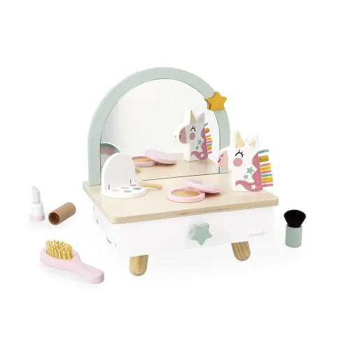 Juratoy Pretend Play Unicorn Dressing Table