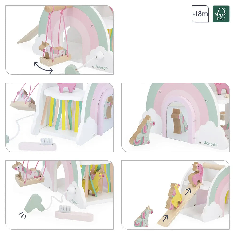 Juratoy Toddler Unicorn House