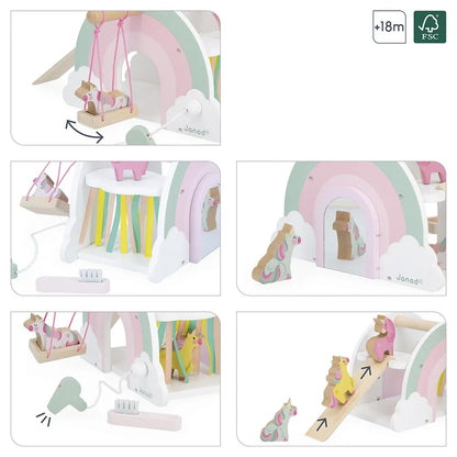 Juratoy Toddler Unicorn House