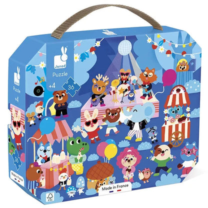 Juratoy Under 100 Piece Puzzles Party Time 36 Piece Puzzle