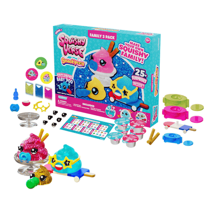 Kandico Gift Squishy Verse Snackipoos Family 3 Pack