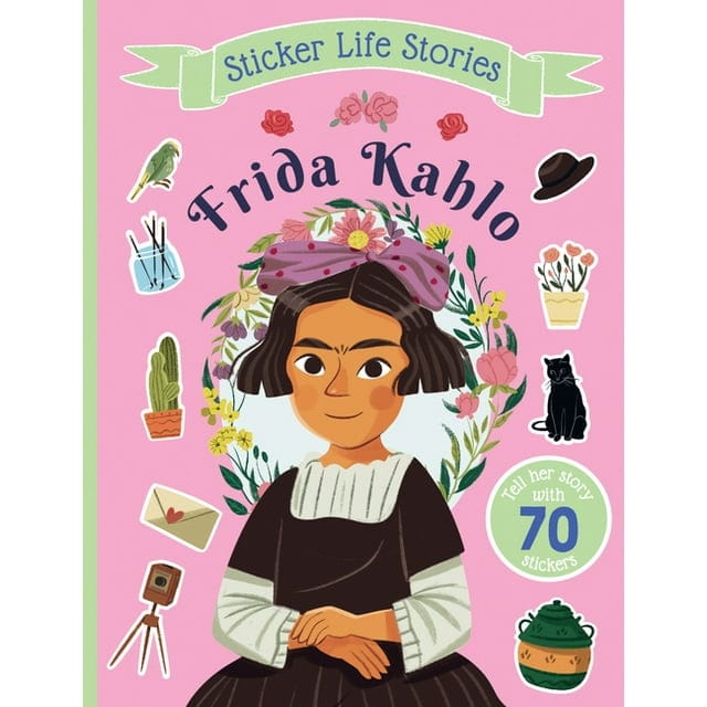Kane Miller Paperback Books Sticker Life Stories Frida Kahlo
