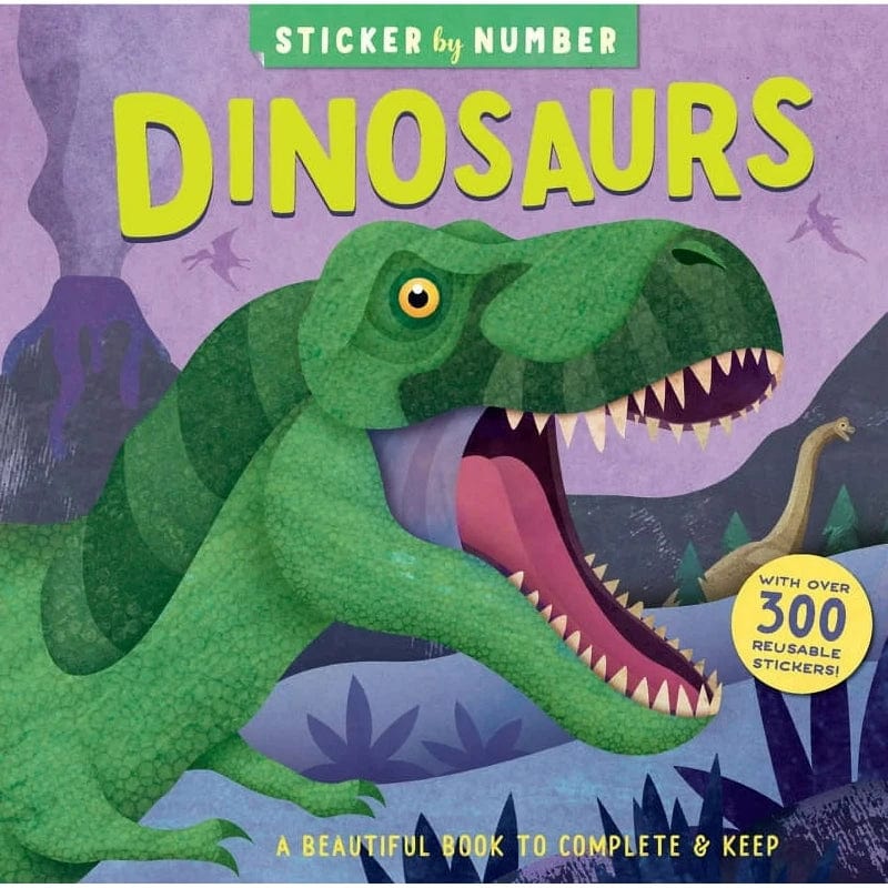 Kane Miller Sticker Activity Sets Default Sticker by Number: Dinosaurs