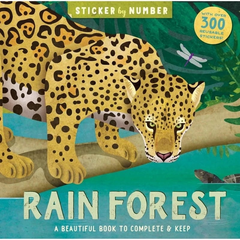 Kane Miller Sticker Activity Sets Default Sticker by Number: Rain Forest