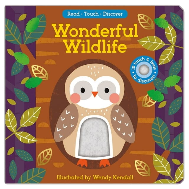 Kane Miller Touch & Feel Books Default Wonderful Wildlife (Read, Touch, Discover)