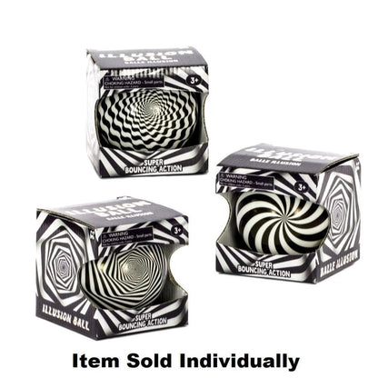 Keycraft Physical Play Default High Bounce Illusion Ball (Assorted Styles)