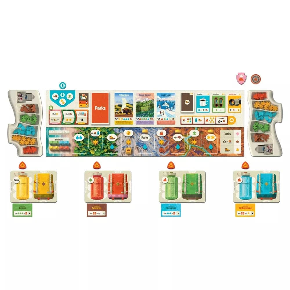 Keymaster Strategy Games Parks Game 2nd Edition