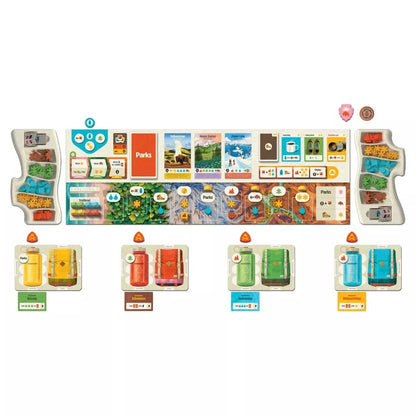 Keymaster Strategy Games Parks Game 2nd Edition
