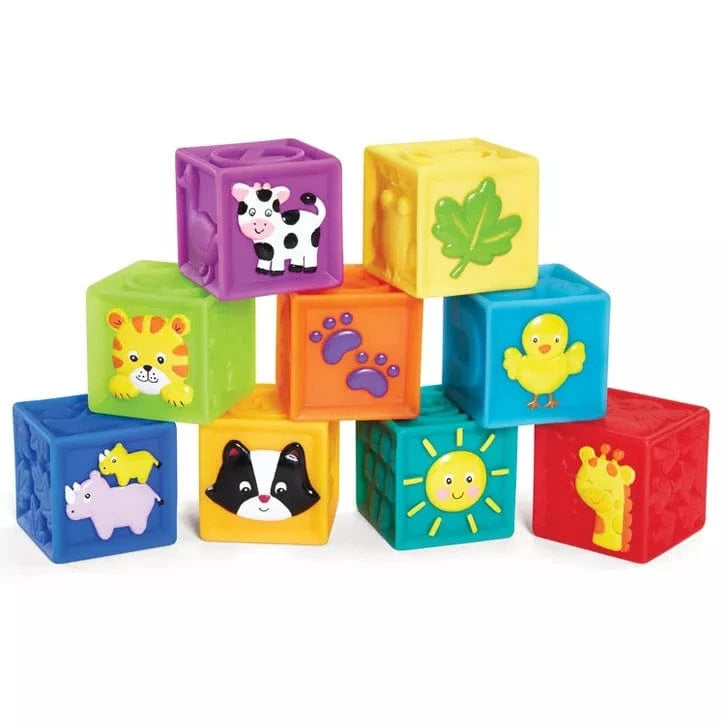Kidoozie Block Sets Default Squeak 'n Stack Blocks