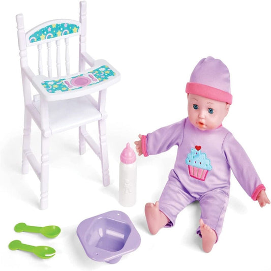 Kidoozie Doll Playsets Mealtime Baby Playset