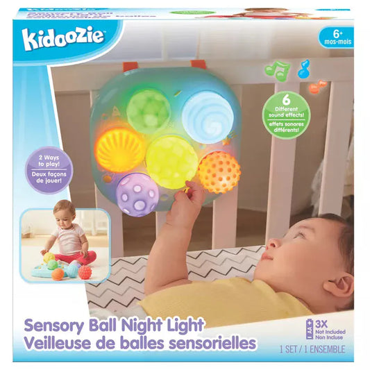 Kidoozie Infant Sensory Toys Sensory Ball Night Light