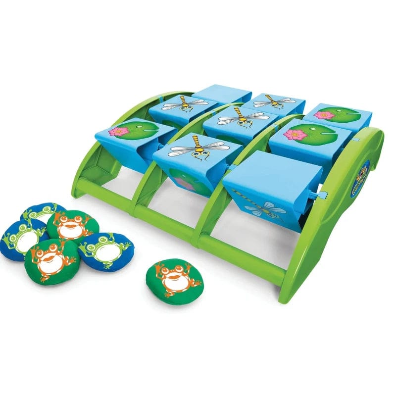 Kidoozie Physical Play Games Default Tic Tac Toad Bean Bag Toss Game