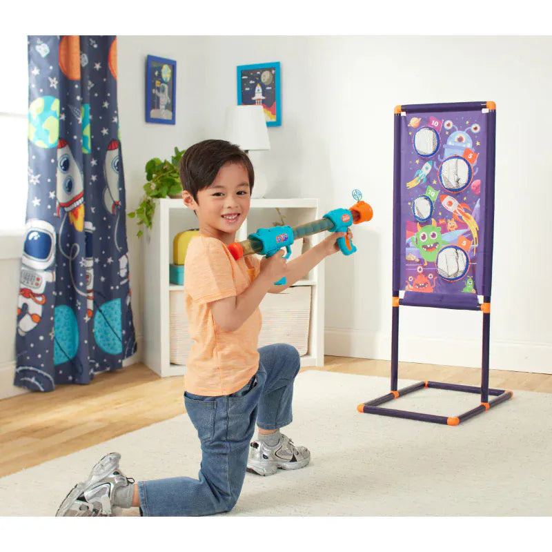 Kidoozie Physical Play Games Double Blaster Alien Challenge