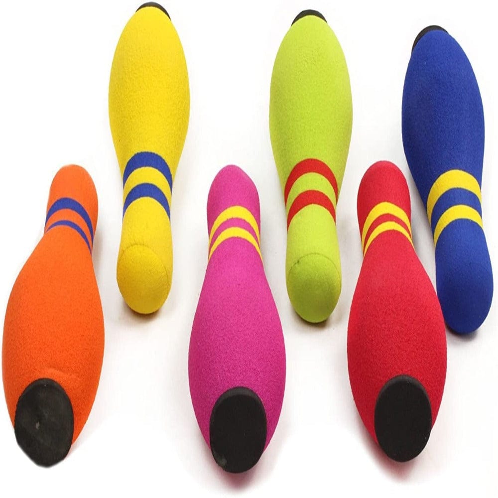 Kidoozie Physical Play Games Six Pin Bowling Set