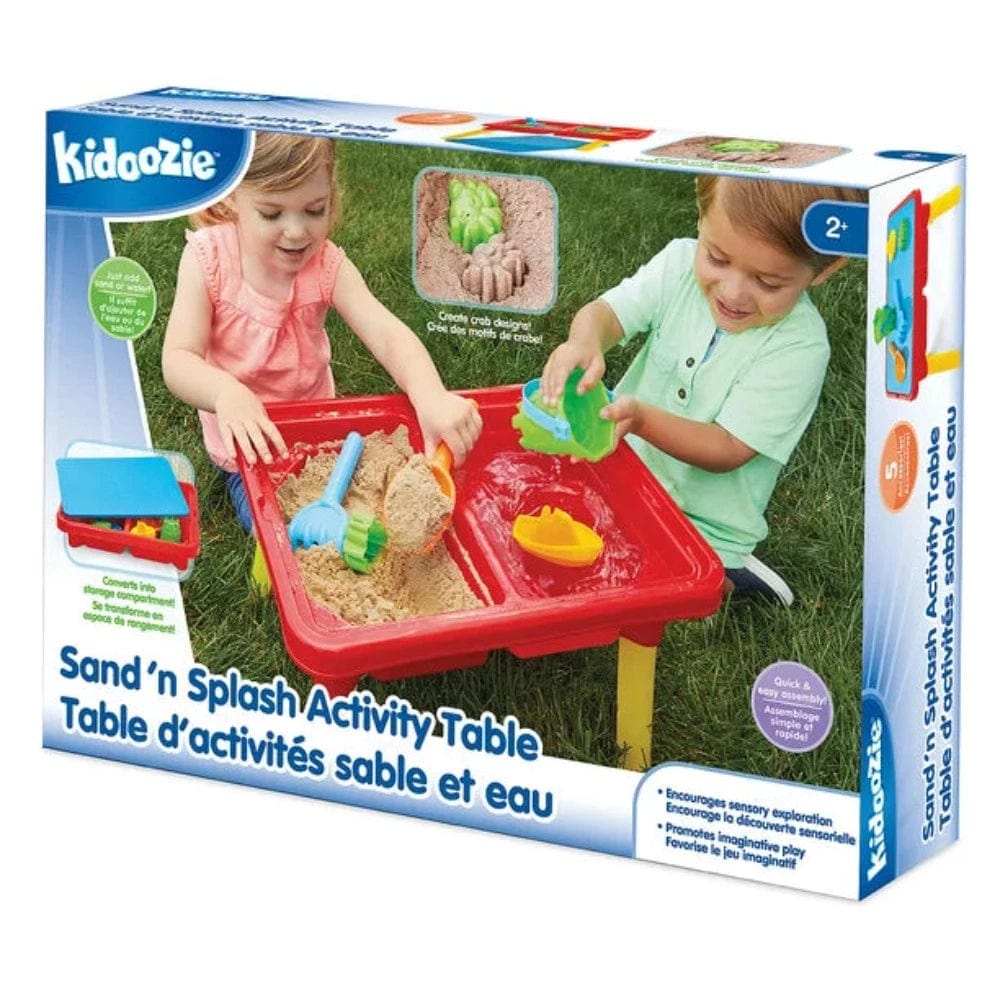 Kidoozie Physical Play Sand 'n Splash Activity Table
