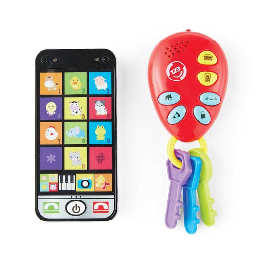 Kidoozie Pretend Play Default Phone & Keys Combo Set