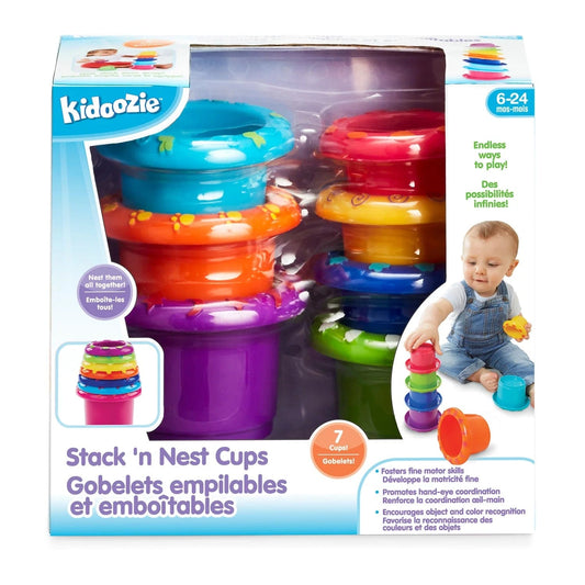 Kidoozie Stack and Nest Toys Default Stack 'n Nest Cups