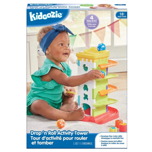 Kidoozie Toddler Default Drop 'n Roll Activity Tower