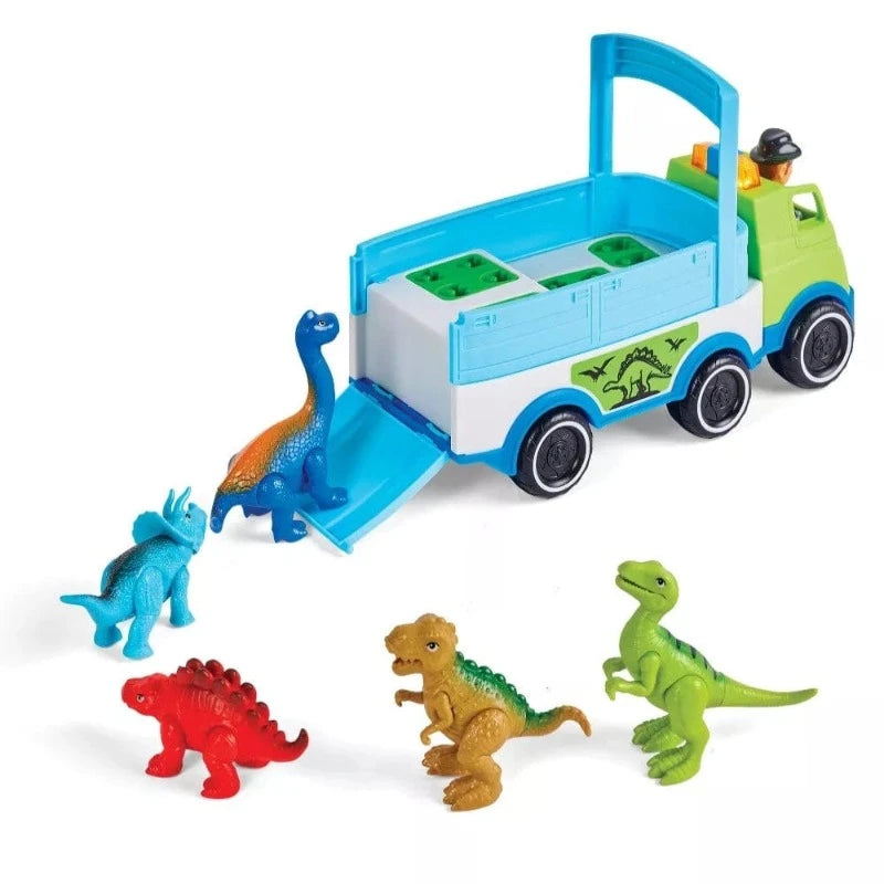 Kidoozie Vehicle Playsets Dino Adventure Hauler