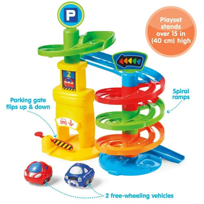 Kidoozie Vehicle Playsets Park ‘n Roll Garage