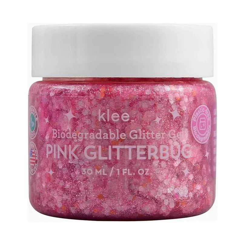 Klee Naturals Dress Up Accessories Klee Naturals Glitter Gel - Pink Glitterbug
