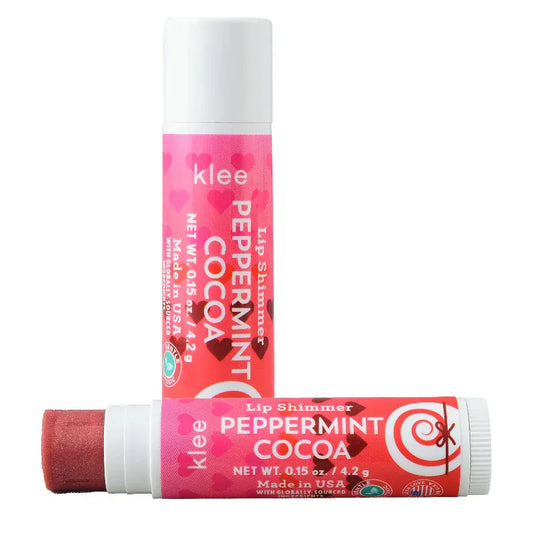 Klee Naturals Dress Up Accessories Klee Naturals Lip Shimmer -  Peppermint Cocoa