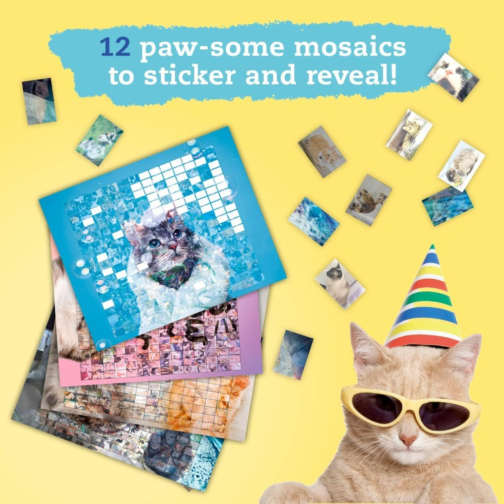 Klutz Activity Books Sticker Photo Mosaic: Cats & Kittens