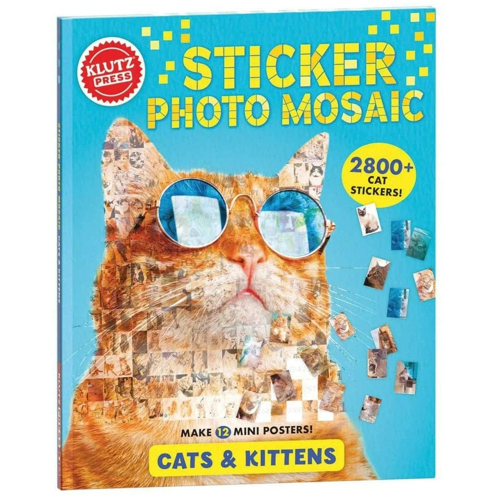 Klutz Activity Books Sticker Photo Mosaic: Cats & Kittens