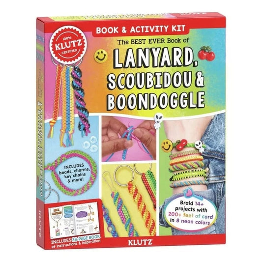 Klutz Art & Craft Activity Kits Default Best Ever Book of Lanyard, Scoubidou & Boondoggle