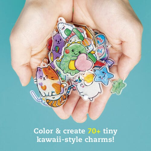 Klutz Art & Craft Activity Kits Default Color & Shrink Art: Kawai Style