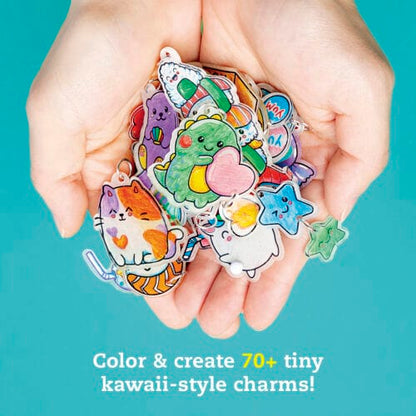 Klutz Art & Craft Activity Kits Default Color & Shrink Art: Kawai Style