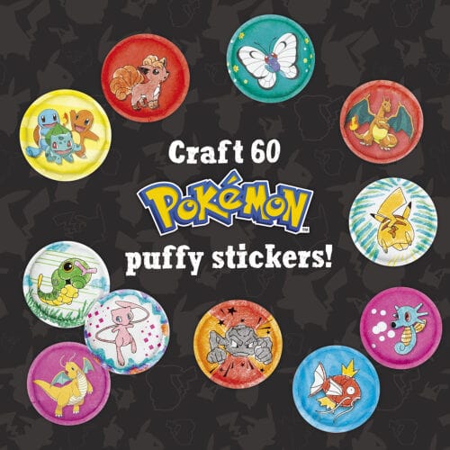 Klutz Art & Craft Activity Kits Default Pokémon Color-In 3D Stickers