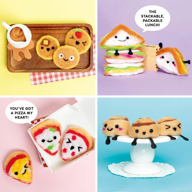 Klutz Art & Craft Activity Kits Felted Food Friends