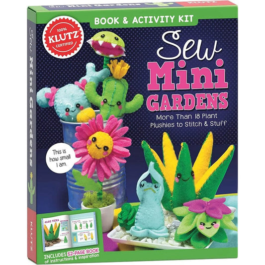 Klutz Art & Craft Activity Kits Klutz - Sew Mini Gardens