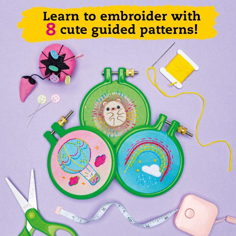 Klutz Art & Craft Activity Kits Klutz - Super Cute Embroidery