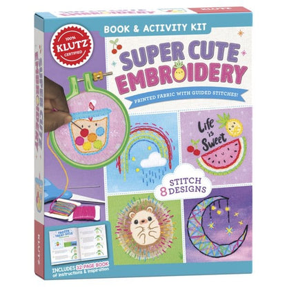 Klutz Art & Craft Activity Kits Klutz - Super Cute Embroidery