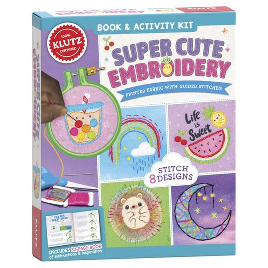 Klutz Art & Craft Activity Kits Klutz - Super Cute Embroidery