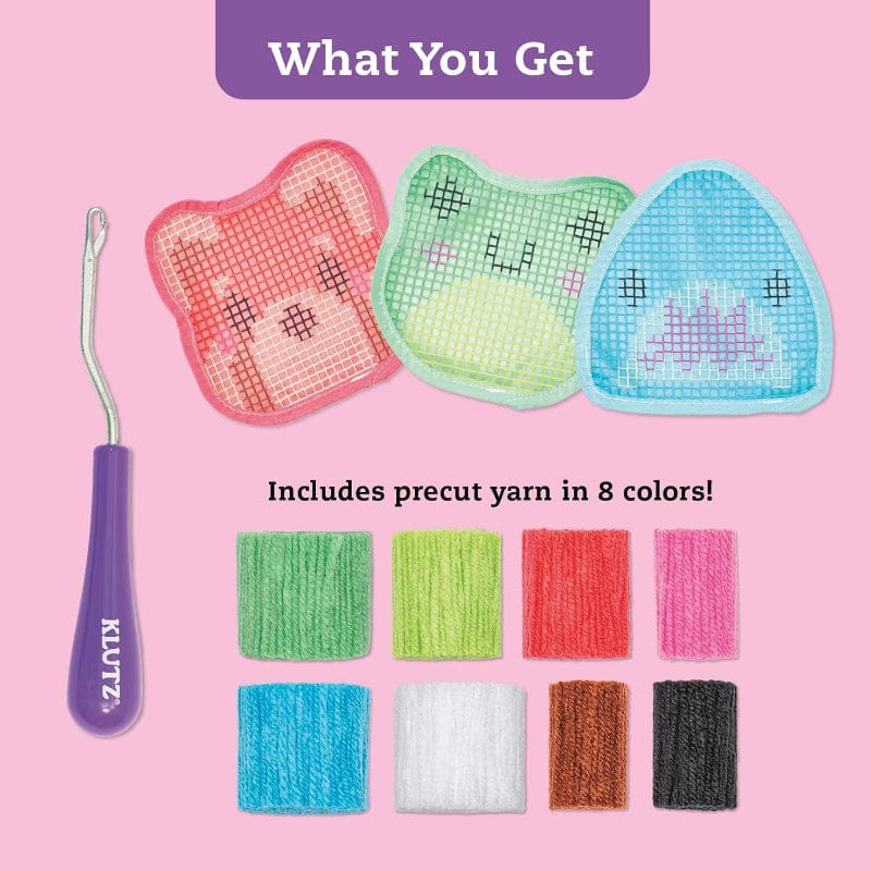 Klutz Art & Craft Activity Kits Latch Hook Animals