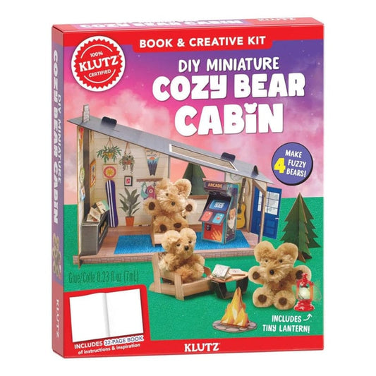 Klutz Art & Craft Activity Kits Miniature Cozy Bear Cottage