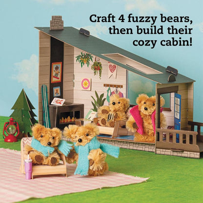 Klutz Art & Craft Activity Kits Miniature Cozy Bear Cottage