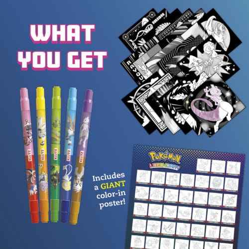 Klutz Art & Craft Activity Kits Pokémon Legendary Stained Glass