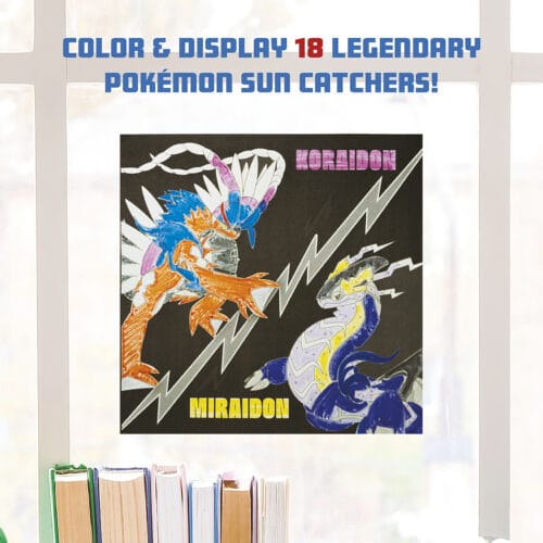 Klutz Art & Craft Activity Kits Pokémon Legendary Stained Glass