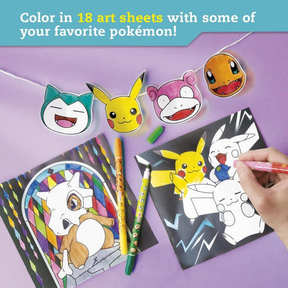 Klutz Art & Craft Activity Kits Pokémon Stained Glass Art