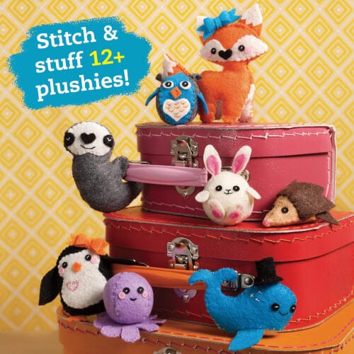 Klutz Art & Craft Activity Kits Sew Mini Animals