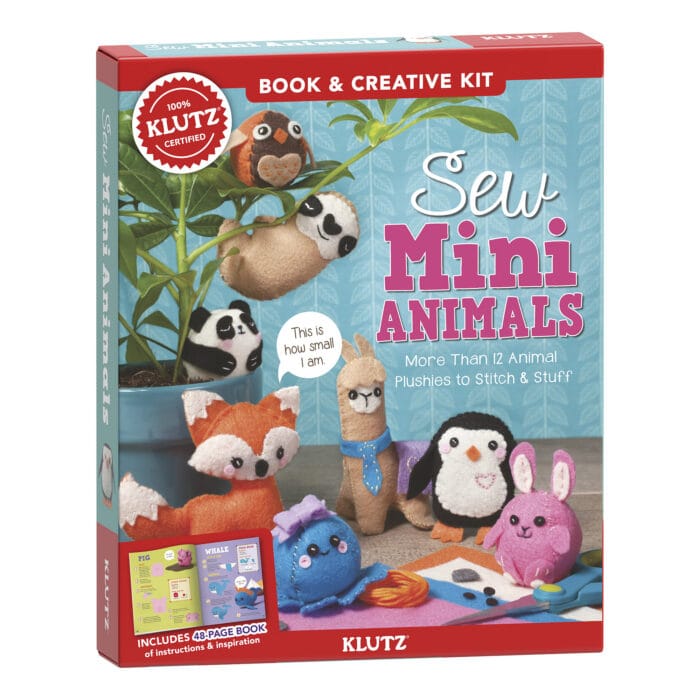 Klutz Art & Craft Activity Kits Sew Mini Animals