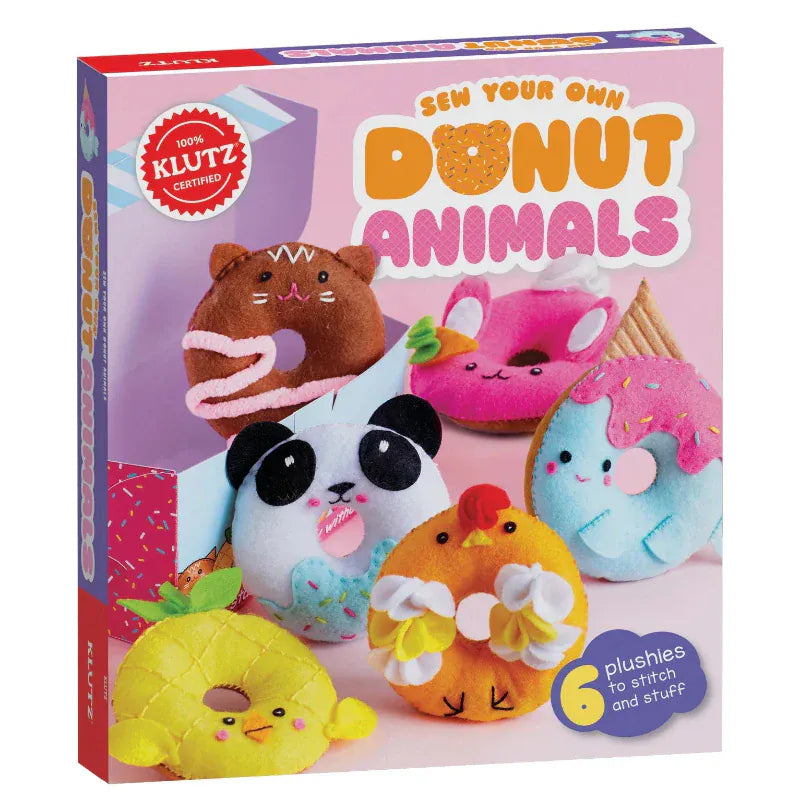 Klutz Art & Craft Activity Kits Sew Your Own Donut Animals