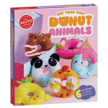 Klutz Art & Craft Activity Kits Sew Your Own Donut Animals
