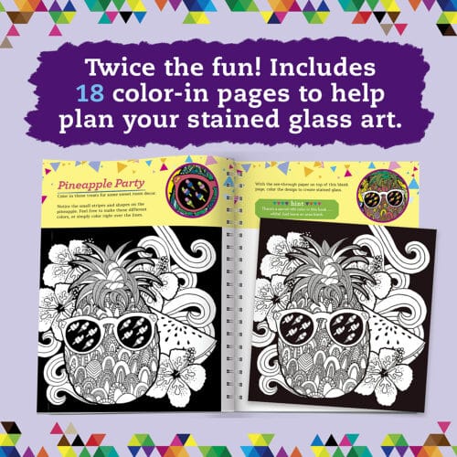 Klutz Art & Craft Activity Kits Stained Glass Art
