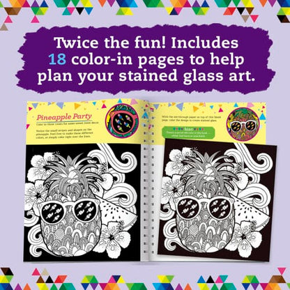 Klutz Art & Craft Activity Kits Stained Glass Art
