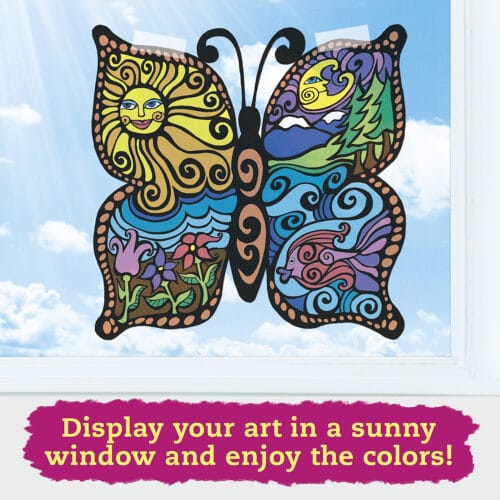Klutz Art & Craft Activity Kits Stained Glass Art